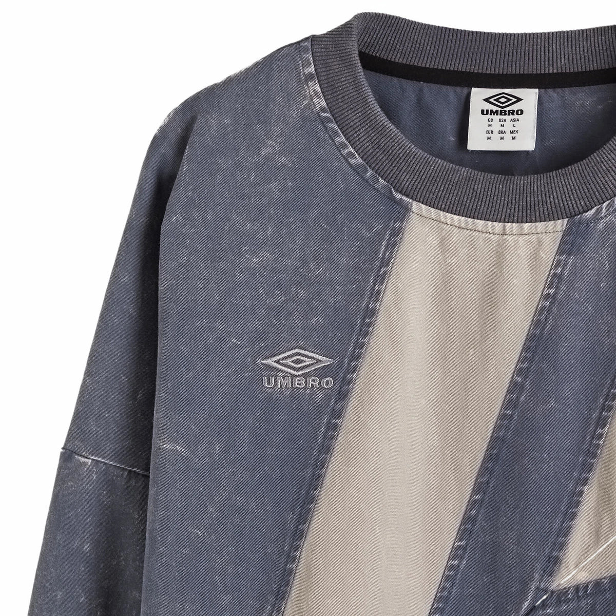 Umbro Washed Diamond Drill Crewneck