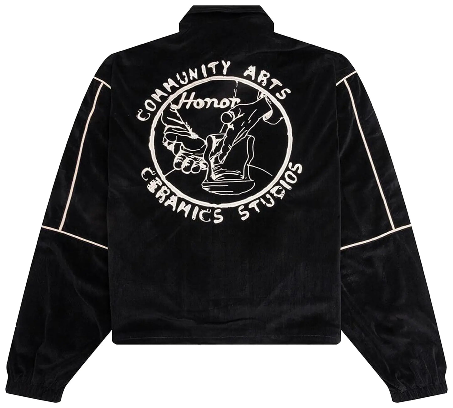Honor The Gift Piping Track Jacket 'Black'