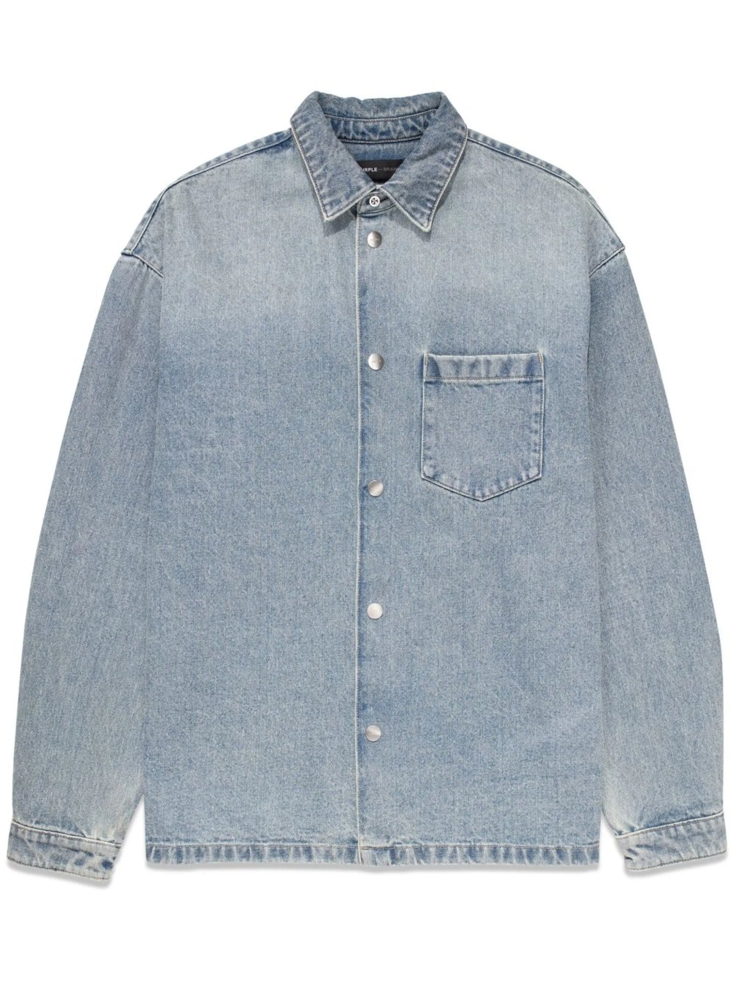 PURPLE BRAND Nonstretch Denim Shirt Jacket