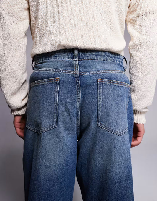 ASOS balloon fit jeans vintage tint