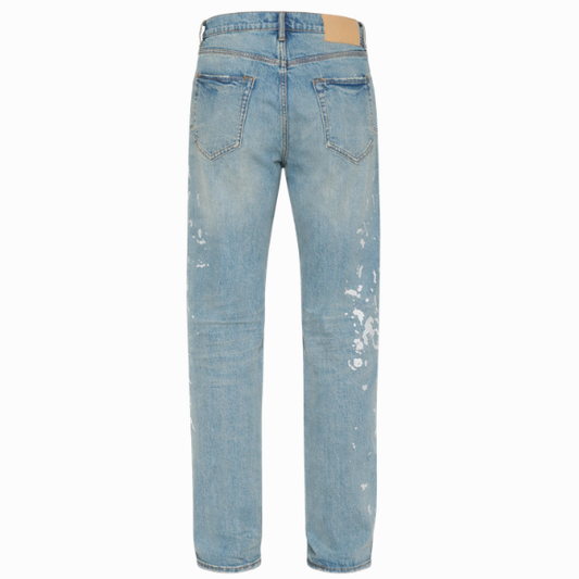 Purple Brand Manganese Paint Embroidered Jeans