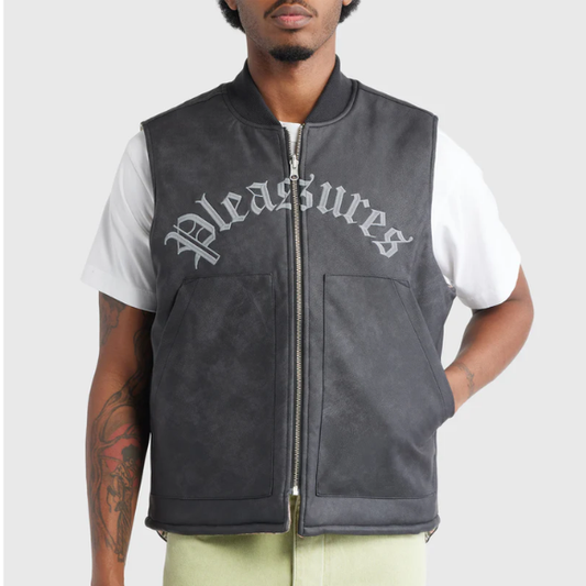 PLEASURES CHALECO REVERSIBLE VEST