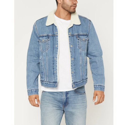Levi's Men's Standard-Fit TYPE 3 SHERPA TRUCKER