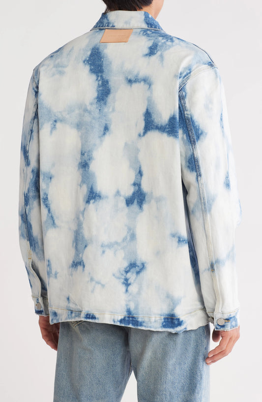 Purple brand nonstretch denim jacket