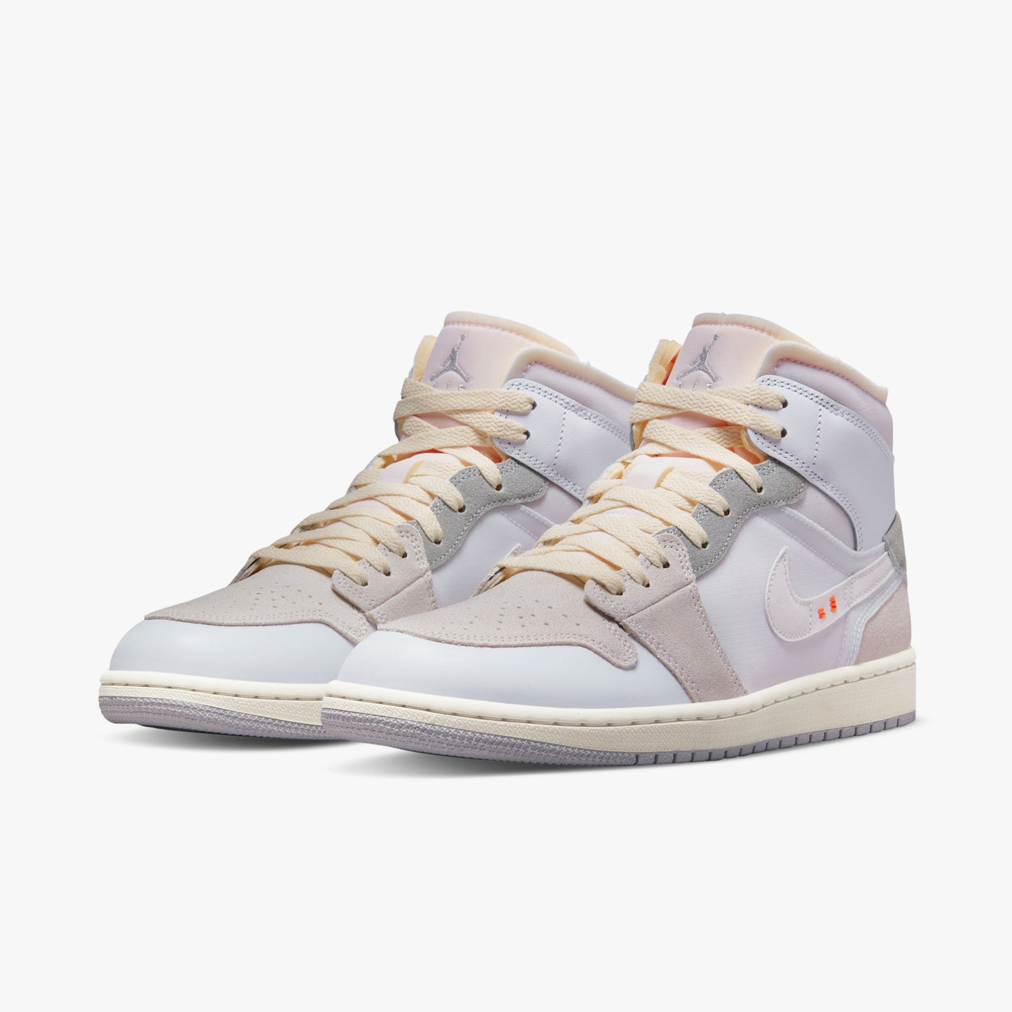 Air Jordan 1 Mid SE Craft Inside Out White Grey