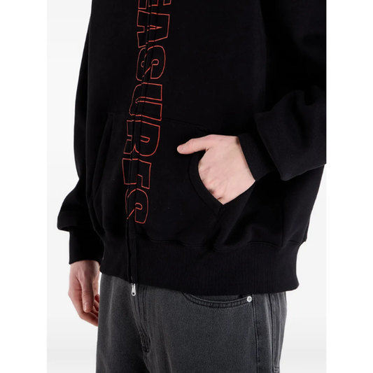 Pleasures Hooded sweater with zipper