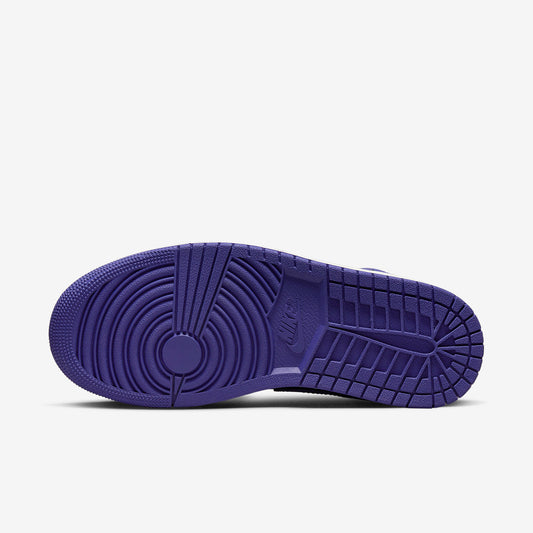 Jordan 1 Mid Purple Black