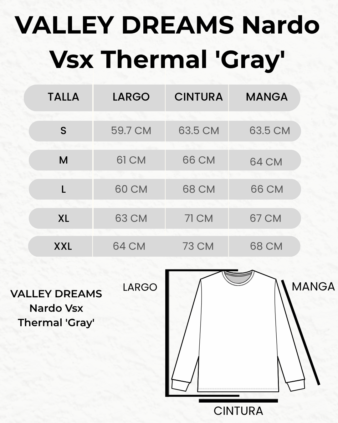 VALLEY DREAMS Nardo Vsx Thermal 'Gray'