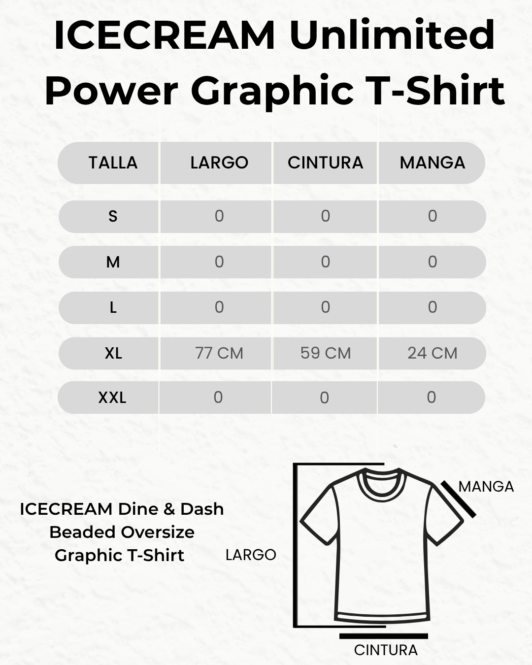ICECREAM Unlimited Power Graphic T-Shirt