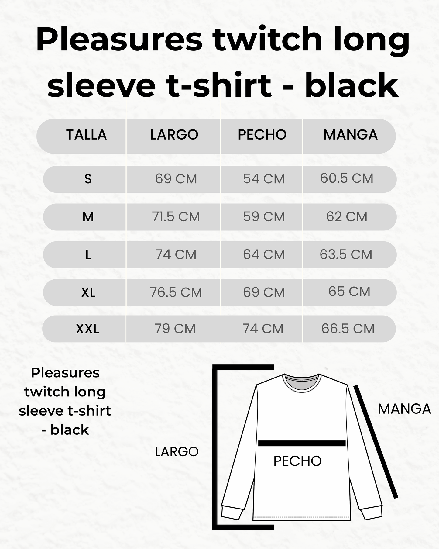 Pleasures twitch long sleeve t-shirt - black