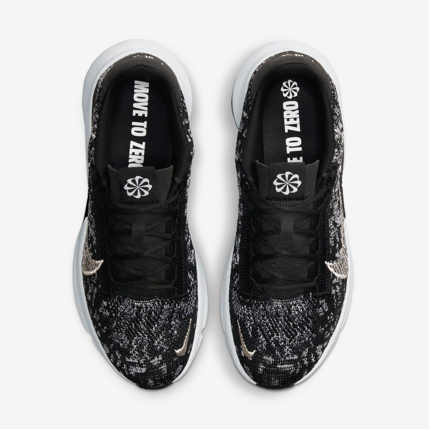 Nike SuperRep Go 3 Flyknit Metallic Silver