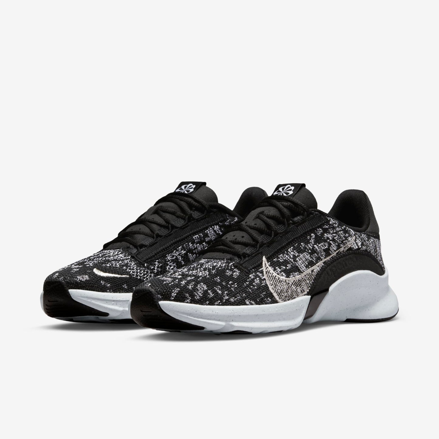 Nike SuperRep Go 3 Flyknit Metallic Silver