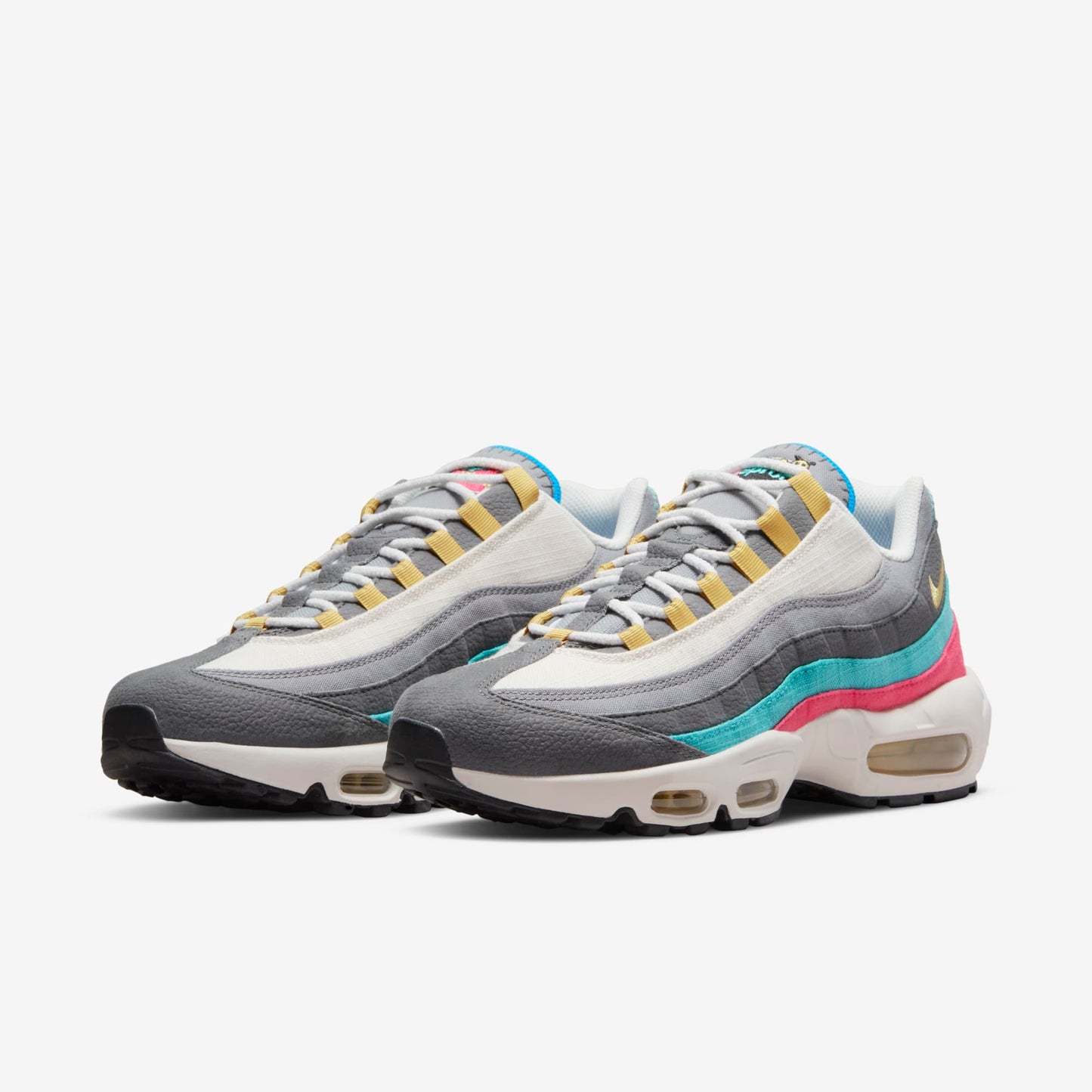 Nike Air Max 95 Air Sprung Grey Aqua Pink