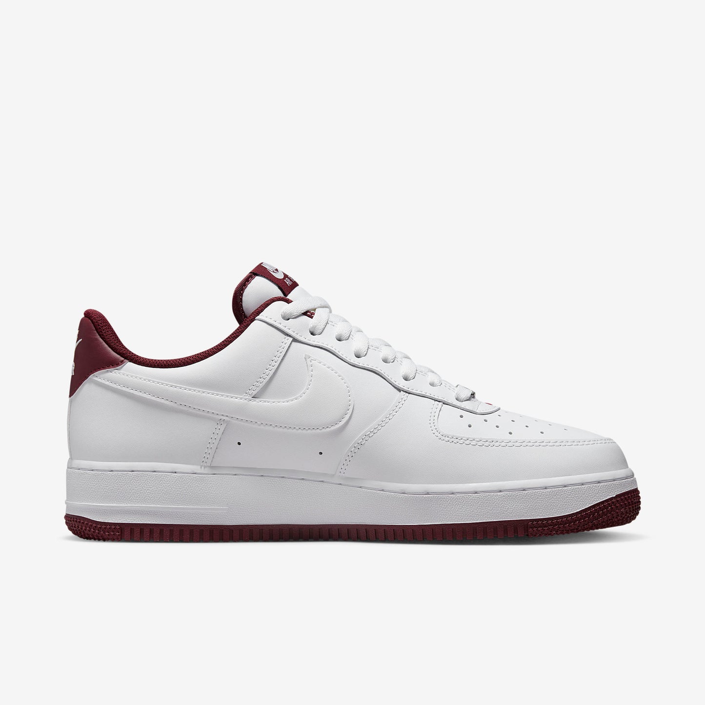 Nike Air Force 1 Low '07 White Dark Beetroot