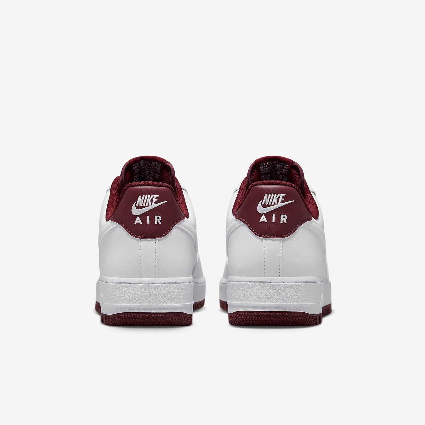 Nike Air Force 1 Low '07 White Dark Beetroot