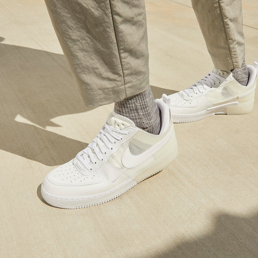 Nike Air Force 1 Low React Triple White