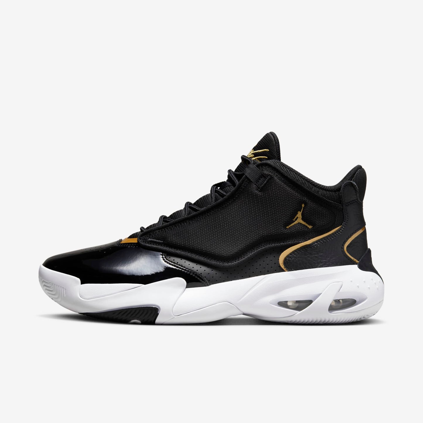 Jordan Max Aura 4 Black Gold