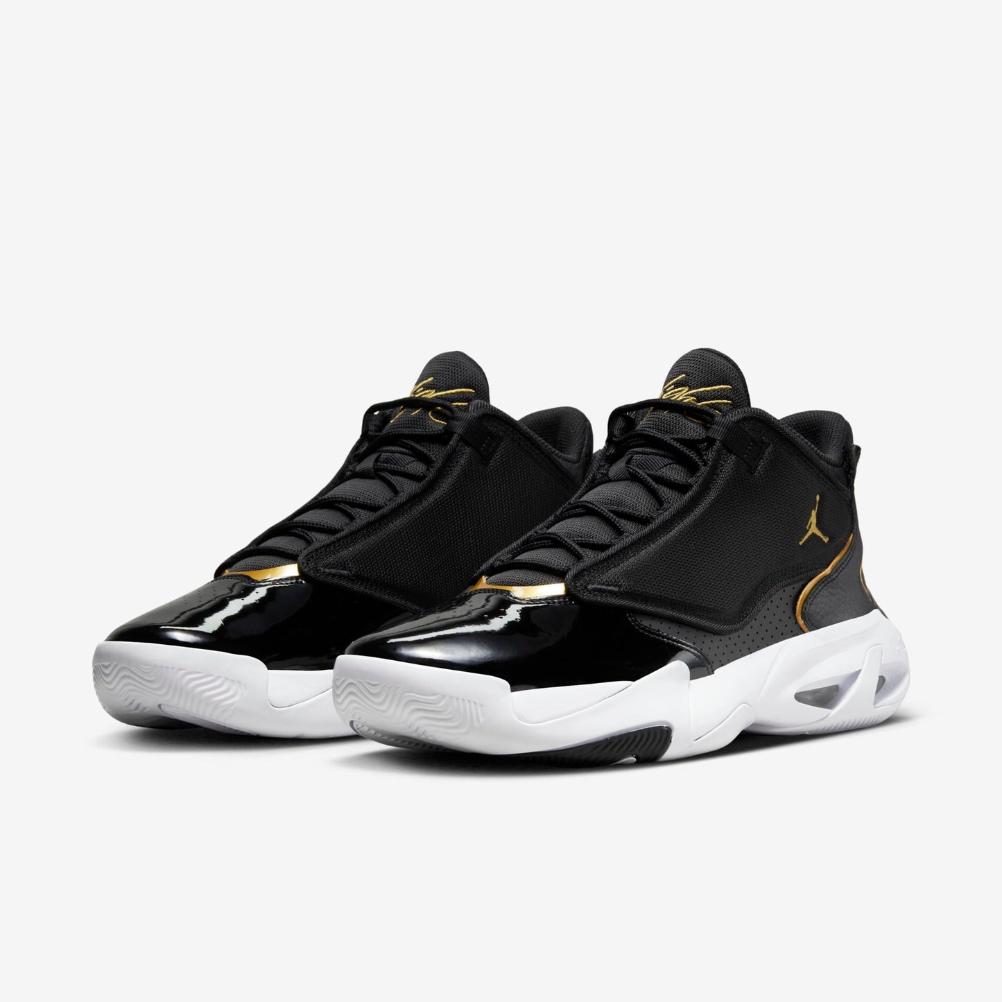 Jordan Max Aura 4 Black Gold