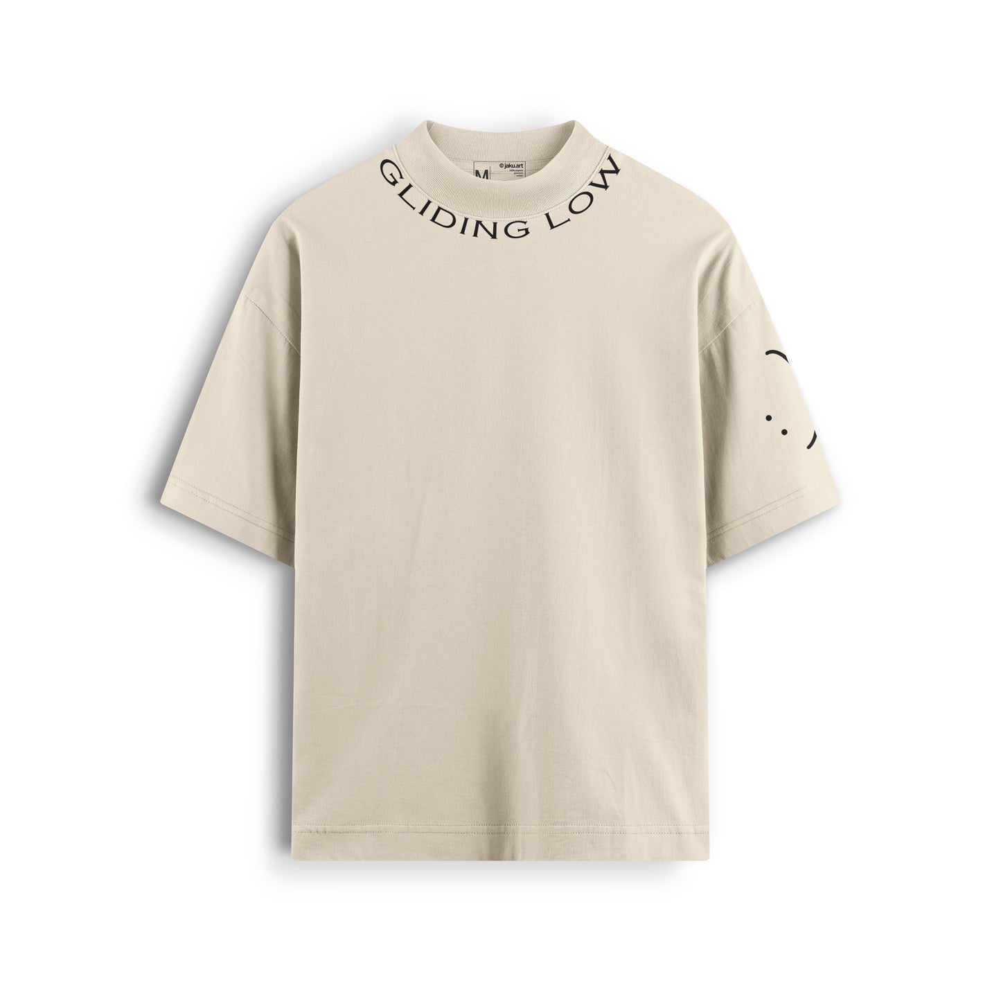 Hubris Oversized T-Shirt "Gliding Low Black"