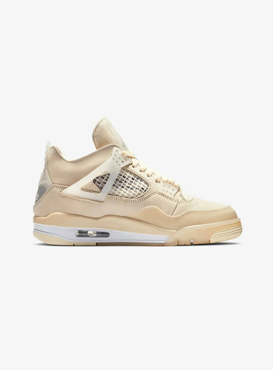 Air Jordan 4 Retro x Off White "Sail"