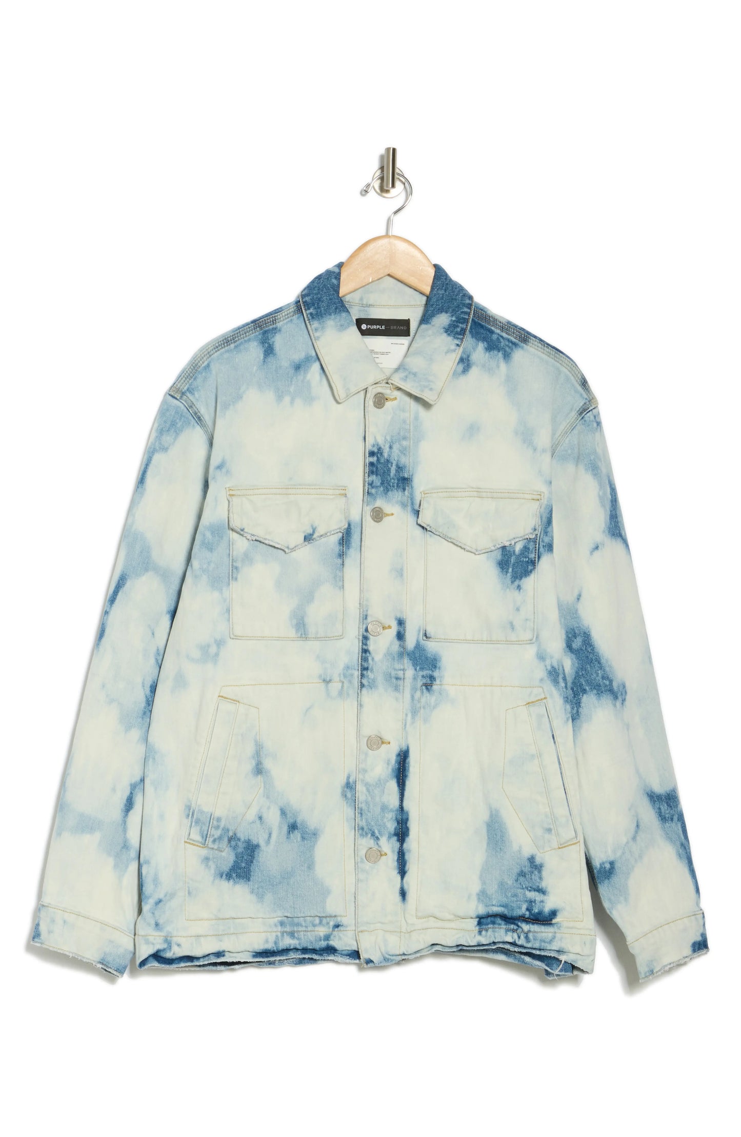 Purple brand nonstretch denim jacket