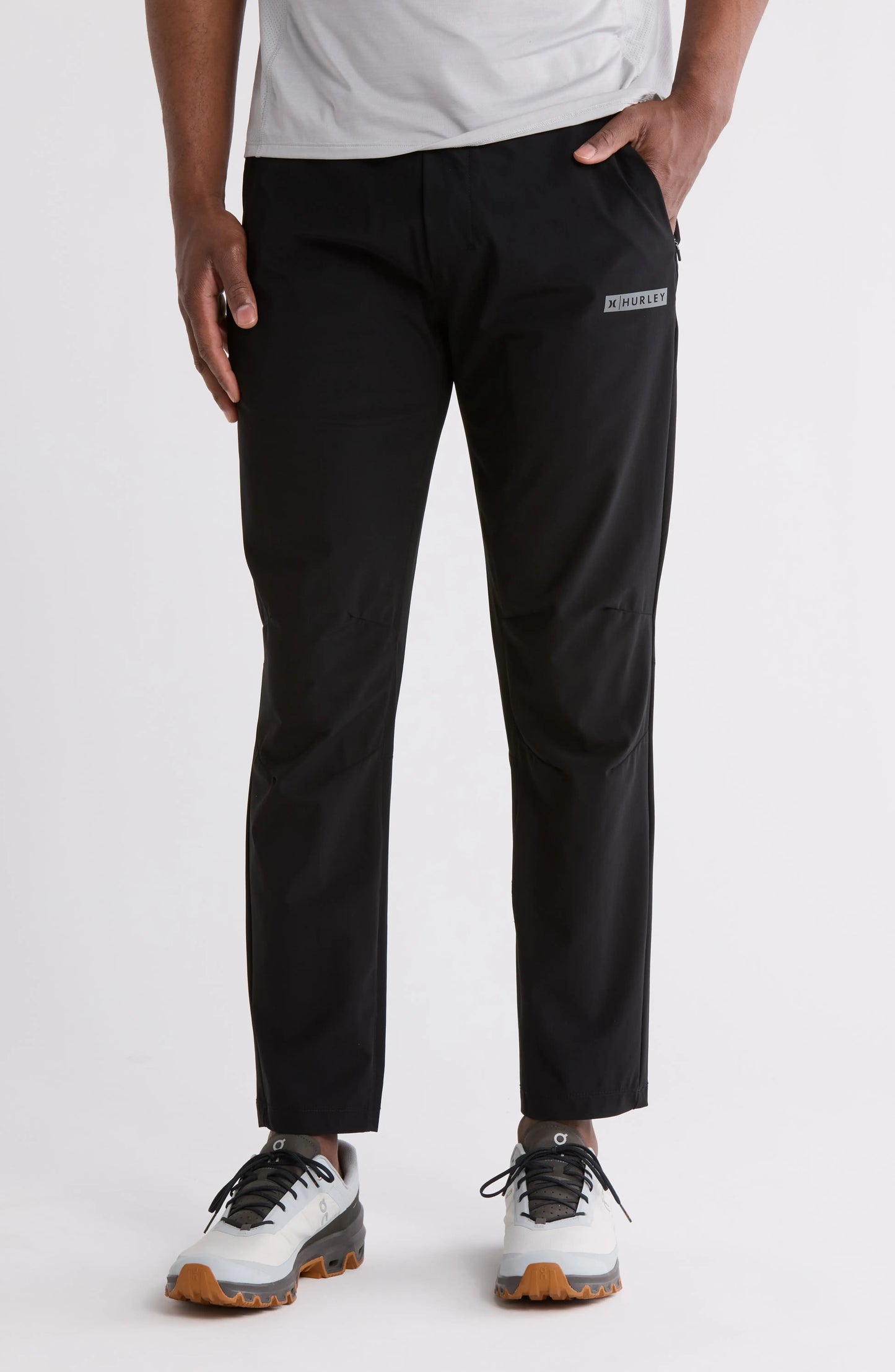 Hurley Exist Slim Warp Knit Joggers BLACK