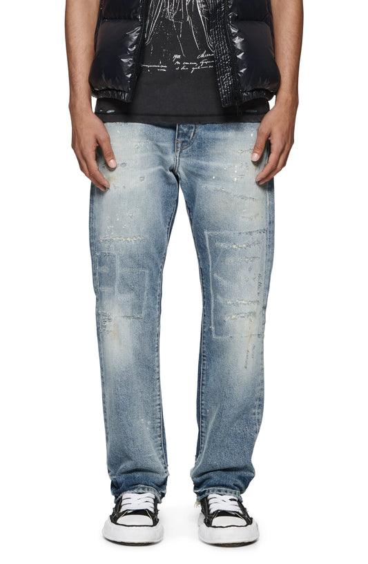 PURPLE BRAND Rigid Straight Leg Jeans