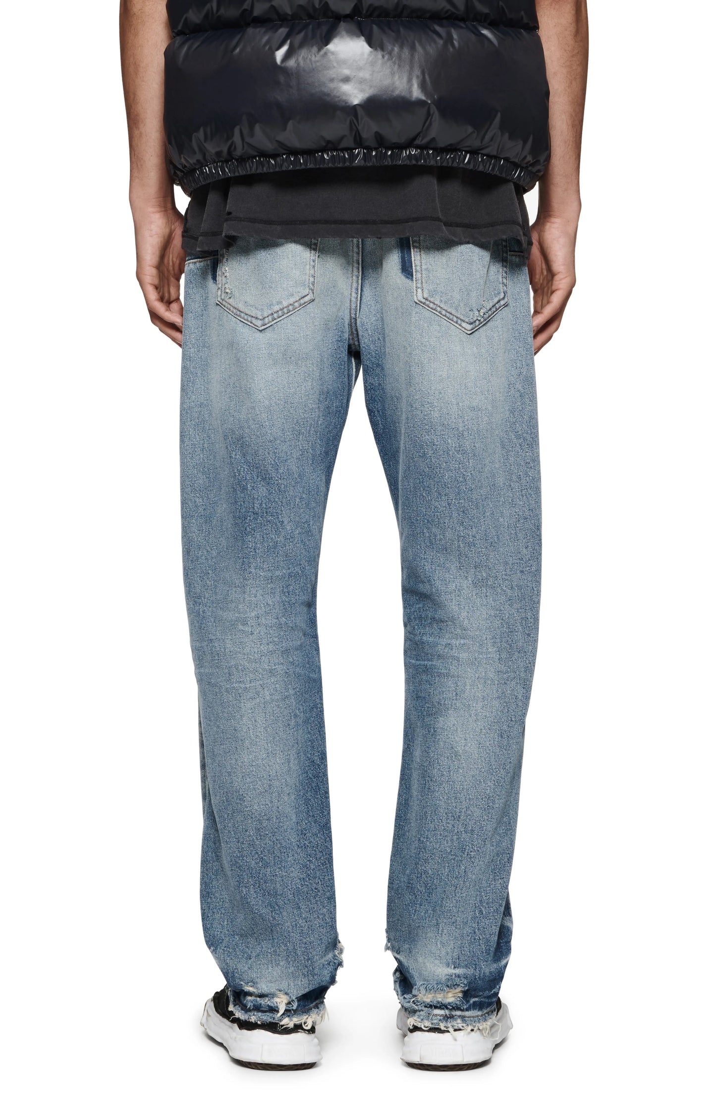 PURPLE BRAND Rigid Straight Leg Jeans