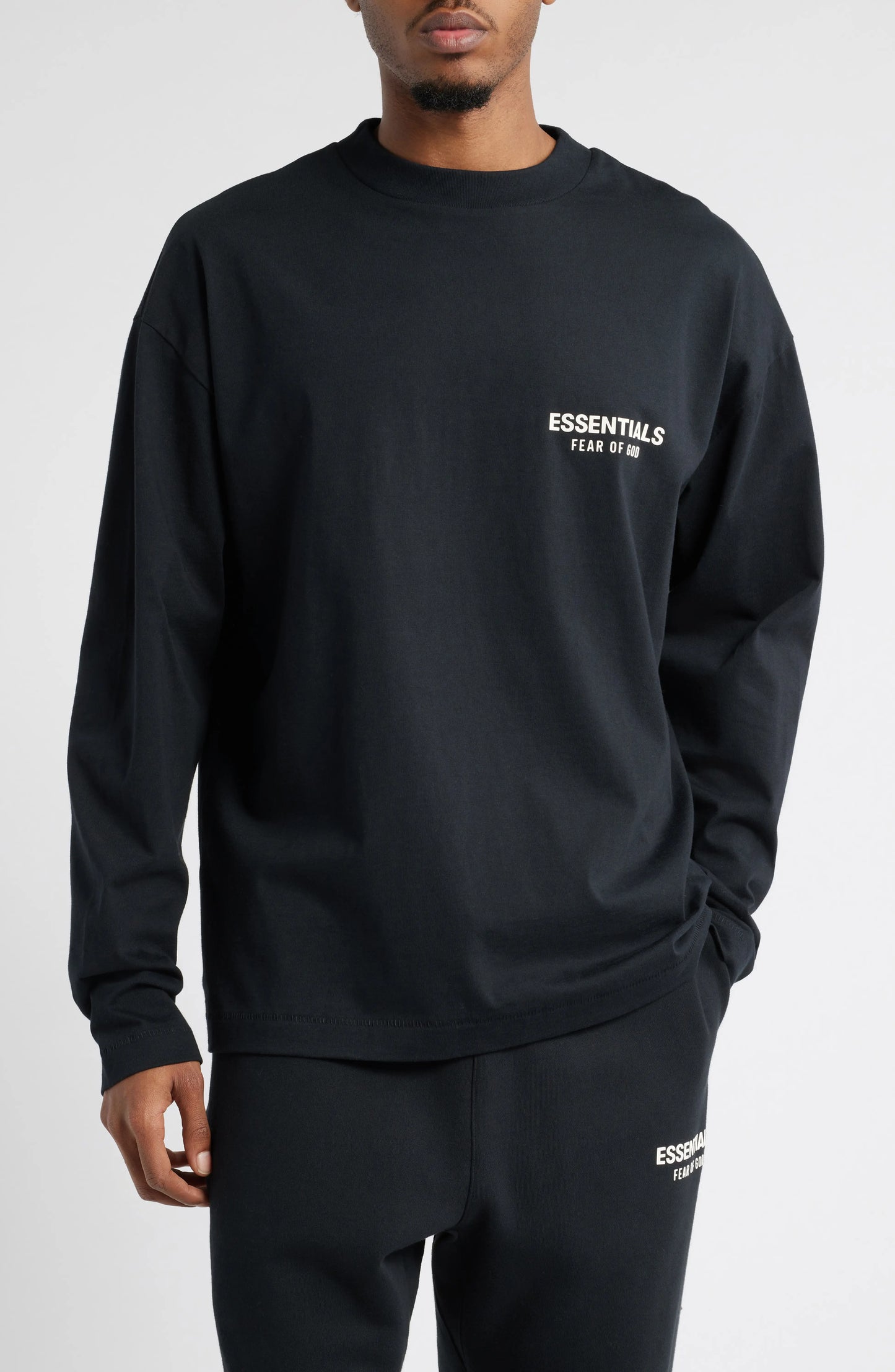 FEAR OF GOD ESSENTIALS Crewneck Sweatshirt "Black"