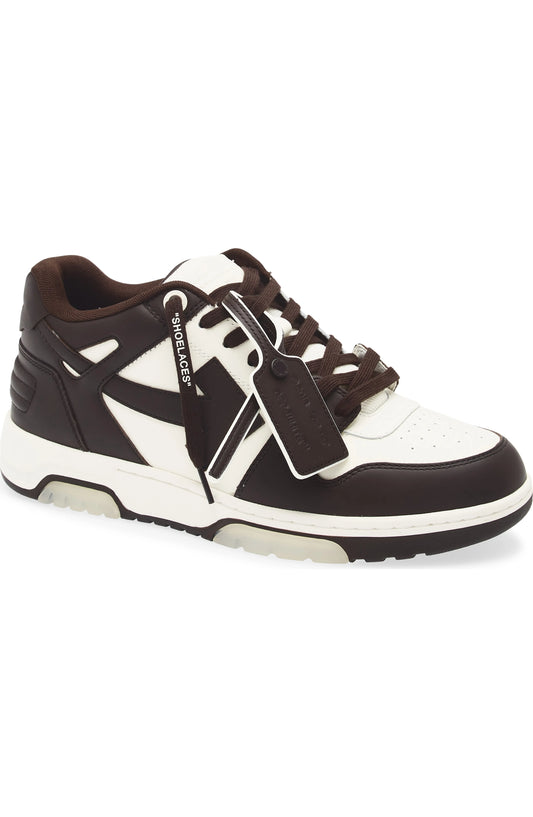 OFF-WHITE Out Of Office Sneaker Brown White