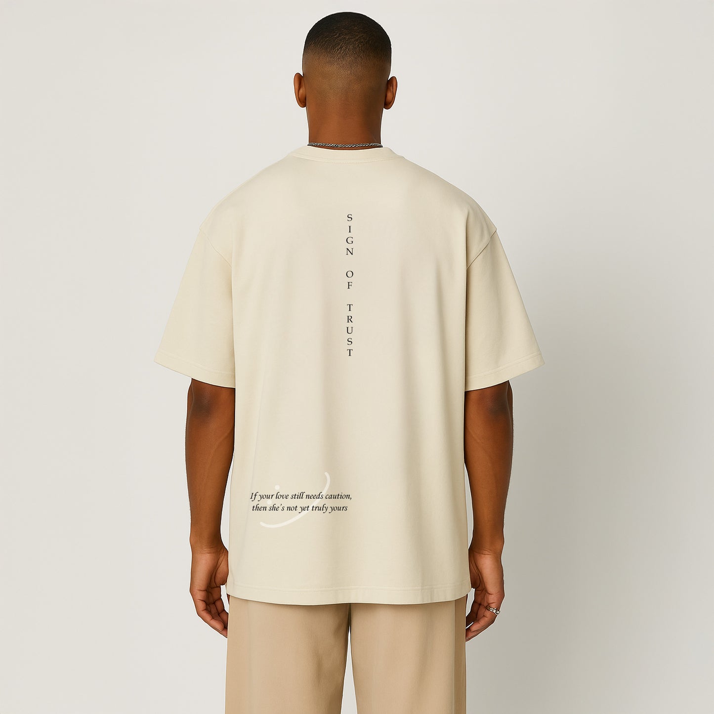 Hubris Oversized T-Shirt "Trust"
