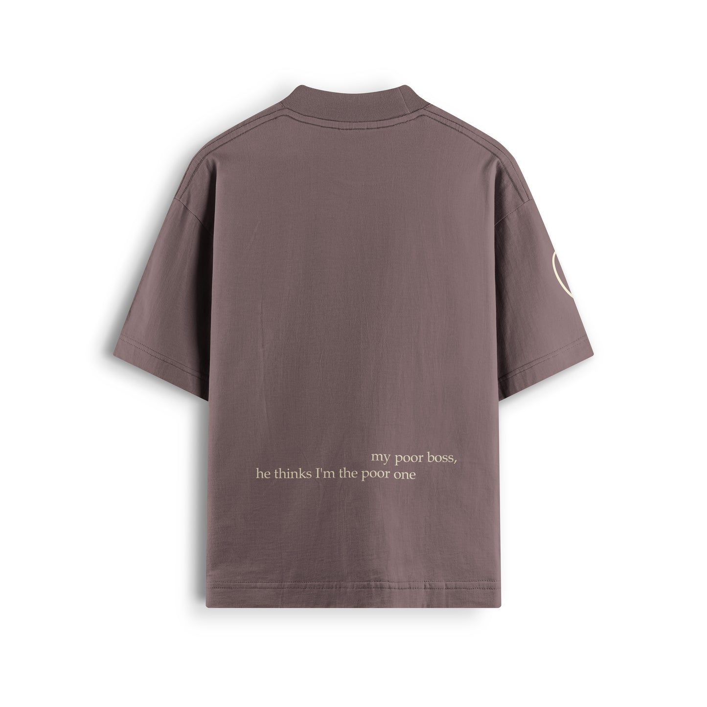 Poor Boss Oversized T-Shirt "Rose Panter"