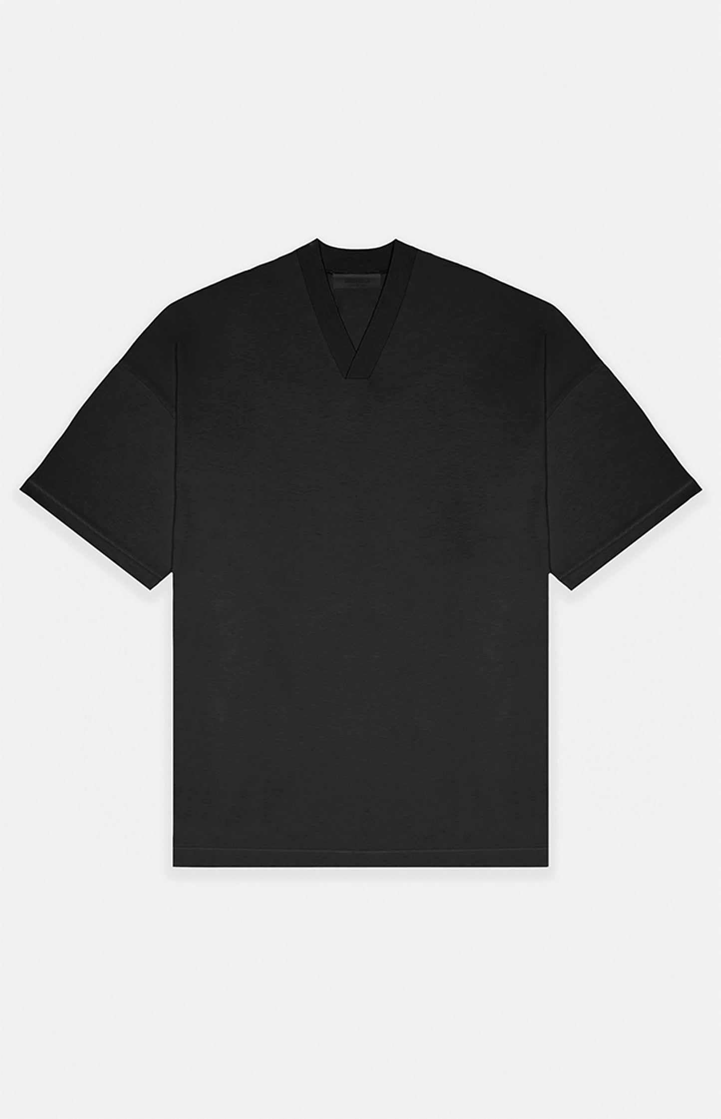 Fear of God ESSENTIALS Black V-Neck T-Shirt