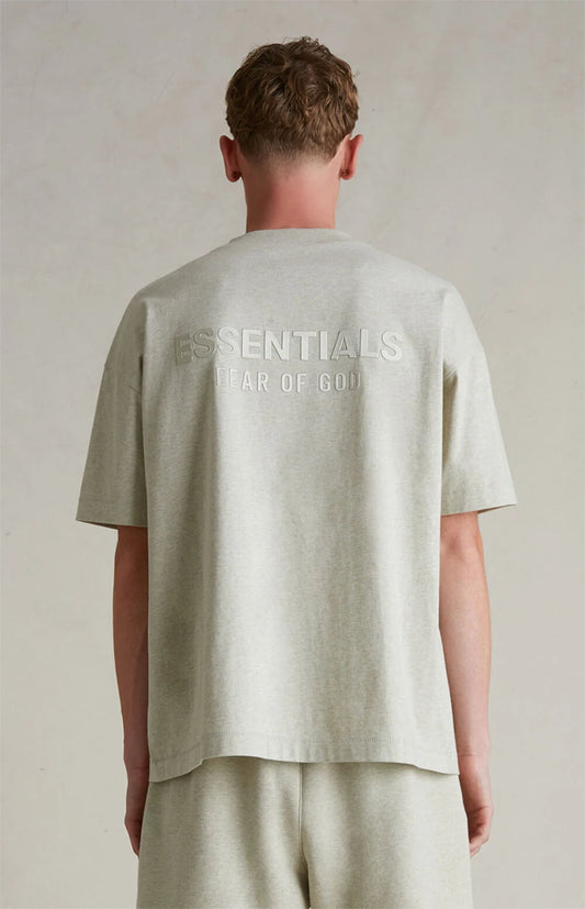 FEAR OF GOD ESSENTIALS "Heather Stone" T-Shirt 2025