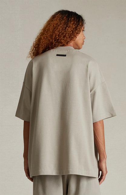 Fear of God ESSENTIALS Heavy Jersey Dark Heather Oatmeal