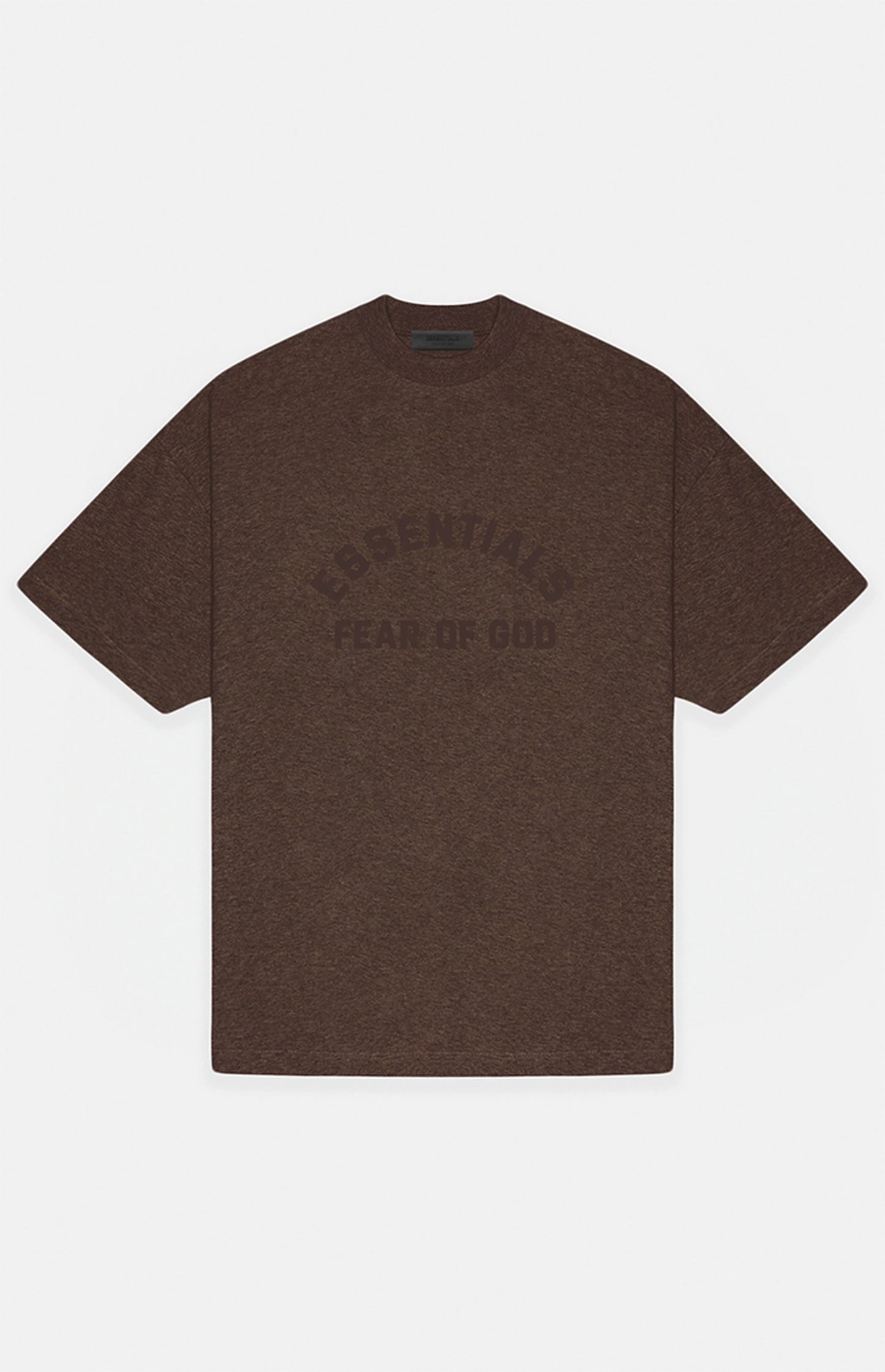 Fear of God ESSENTIALS Heavy S/S Tee - Heather Wood