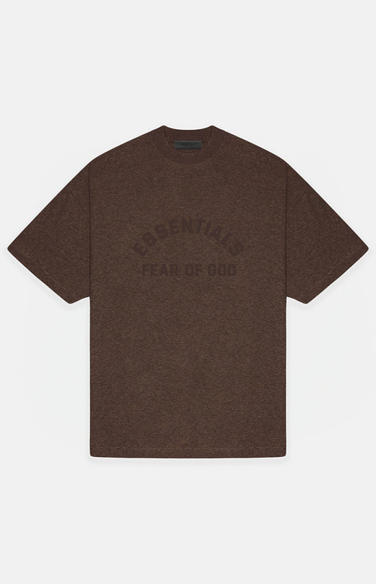 Fear of God ESSENTIALS Heavy S/S Tee - Heather Wood