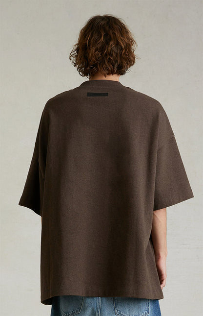 Fear of God ESSENTIALS Heavy S/S Tee - Heather Wood