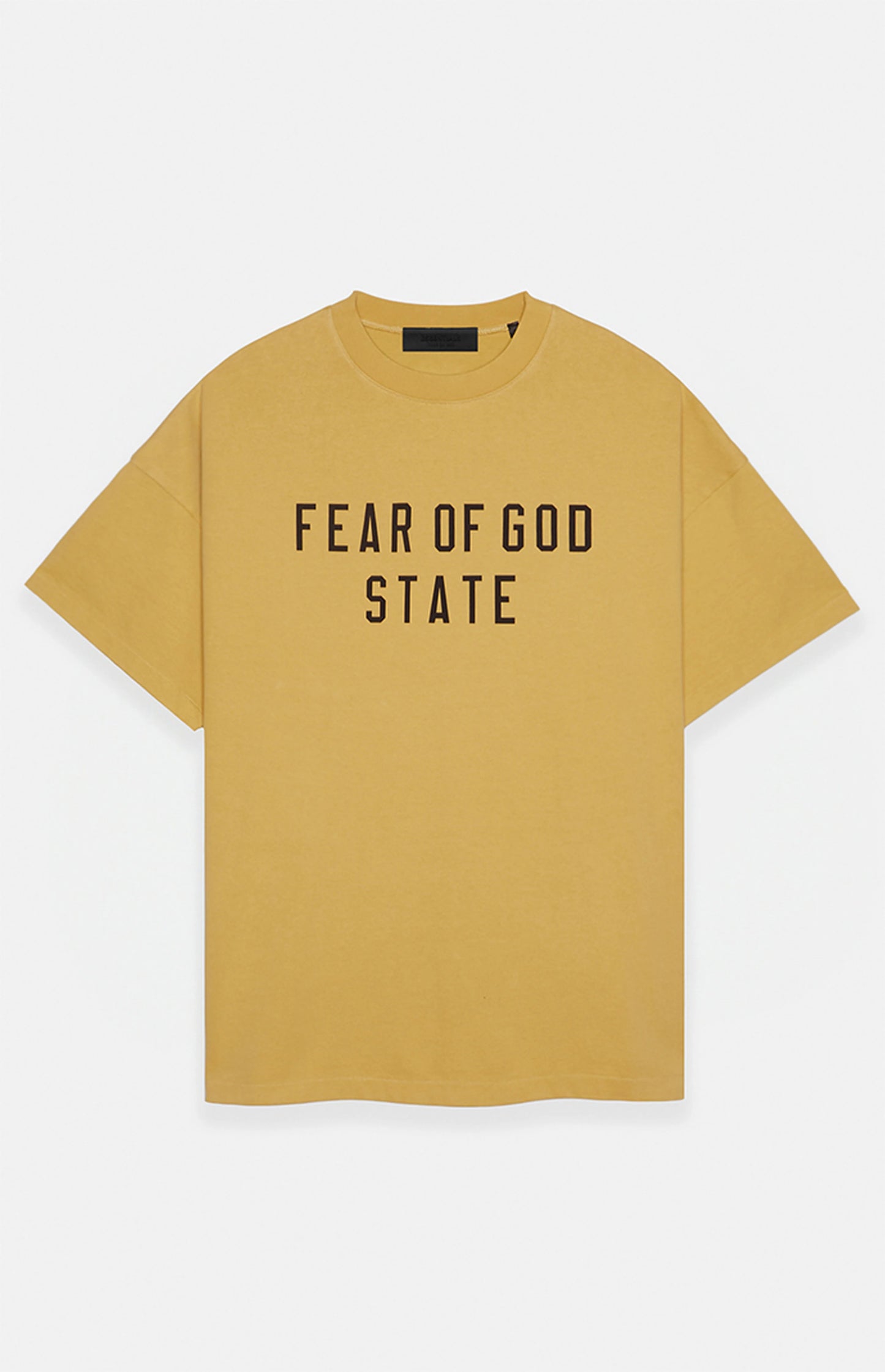 Fear of God ESSENTIALS Heavy Crewneck Tee - Amber