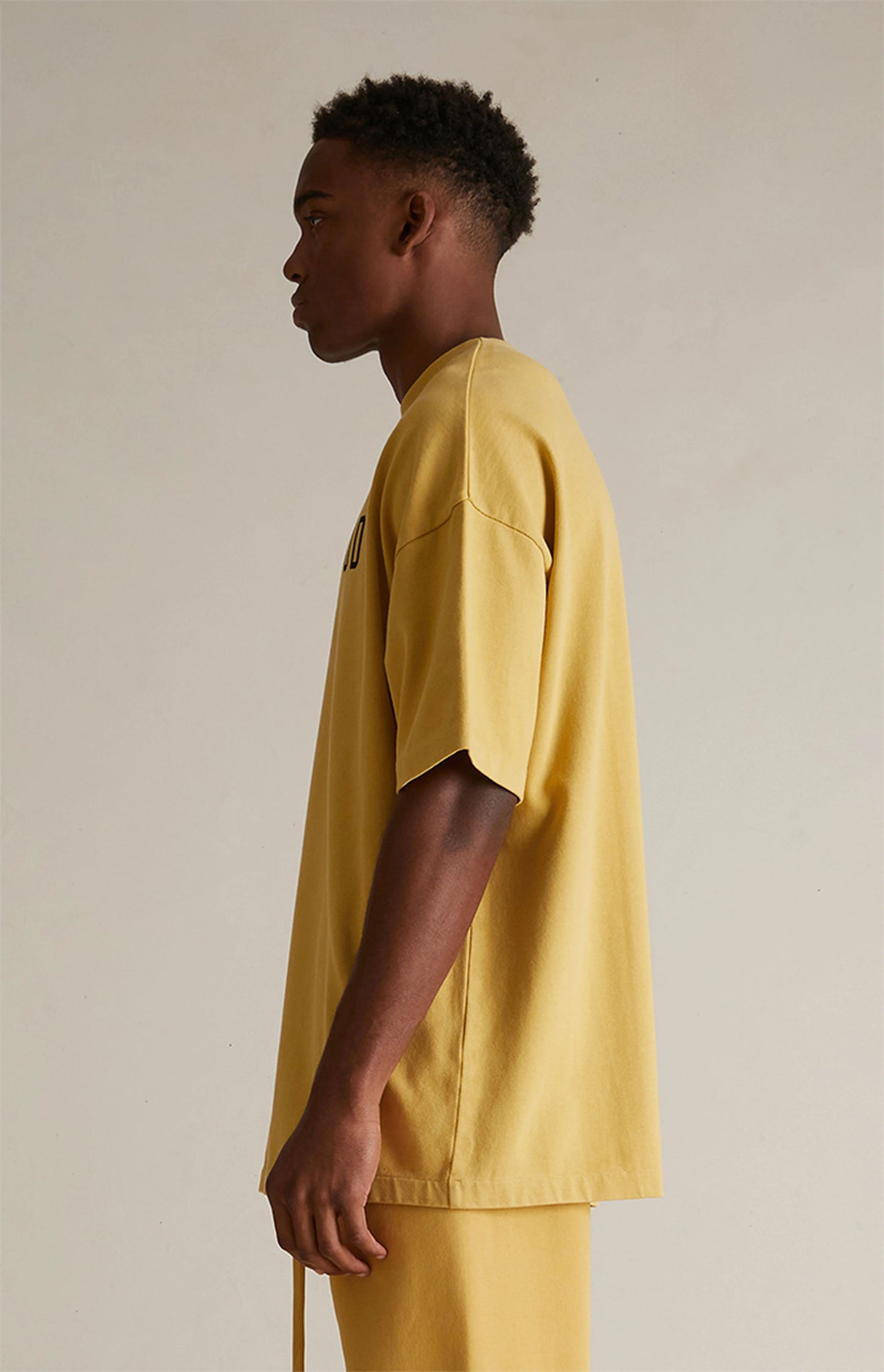 Fear of God ESSENTIALS Heavy Crewneck Tee - Amber