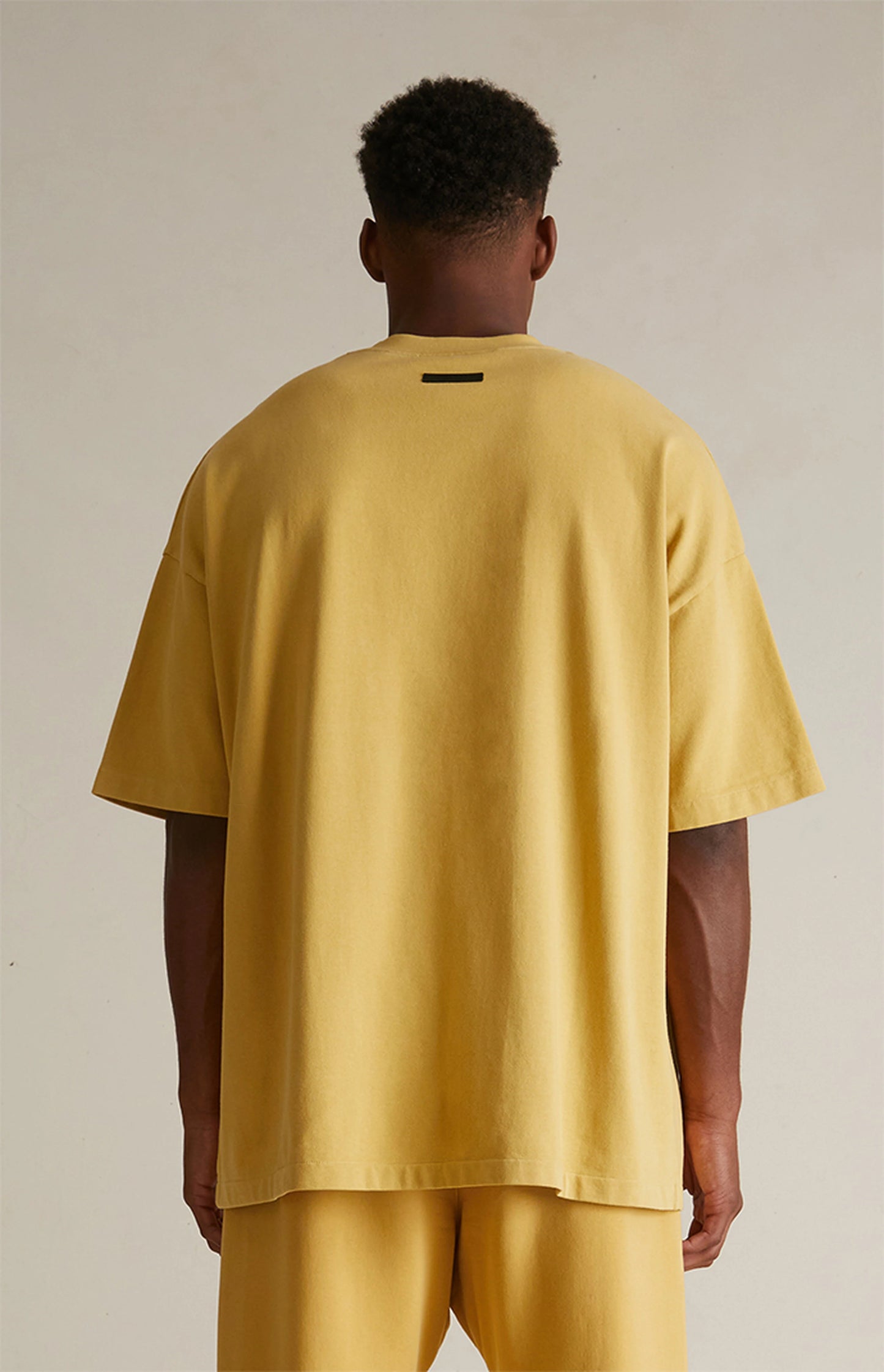 Fear of God ESSENTIALS Heavy Crewneck Tee - Amber