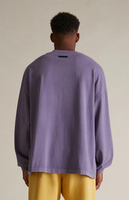 Fear of God ESSENTIALS Lavenderheavyweight Long Sleeve T-Shirt