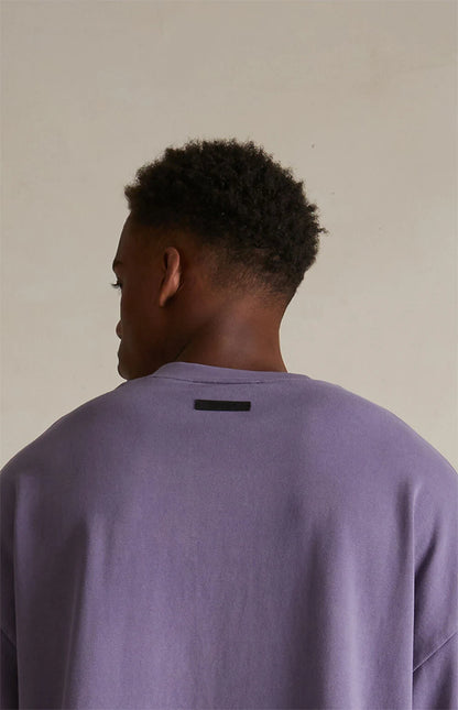 Fear of God ESSENTIALS Lavenderheavyweight Long Sleeve T-Shirt