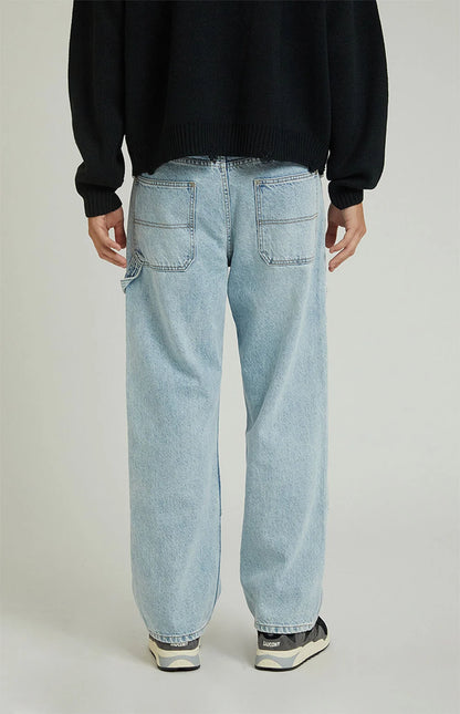 Pacsun Pants Baggy Carpenter Jeans Light Indigo