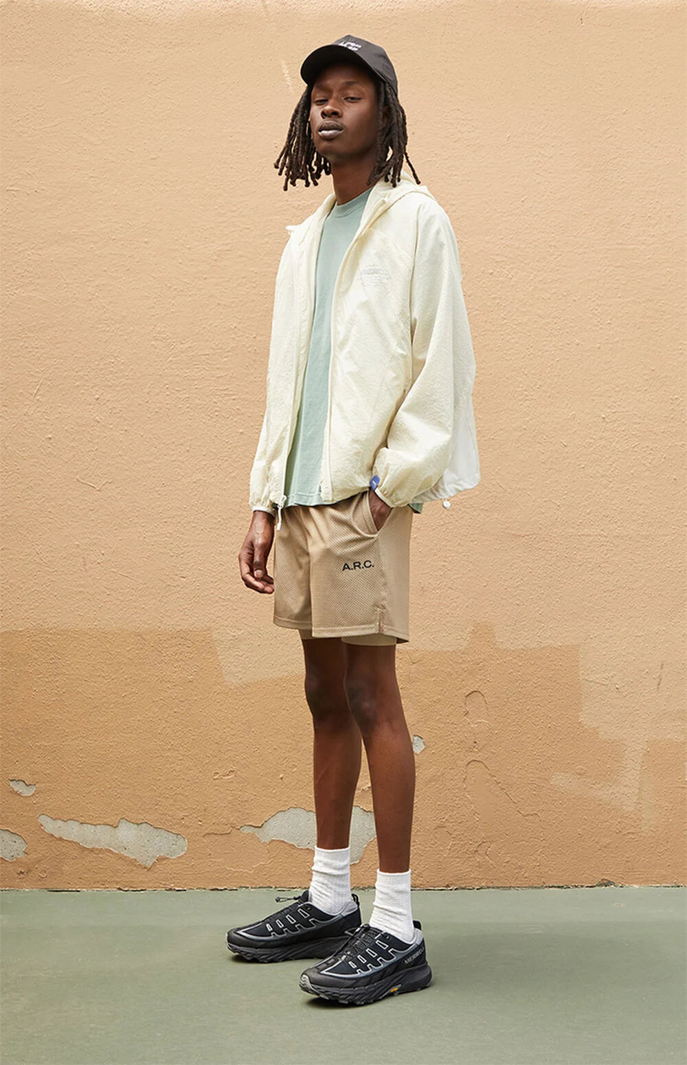 ARC Active Off White Performance Jacket