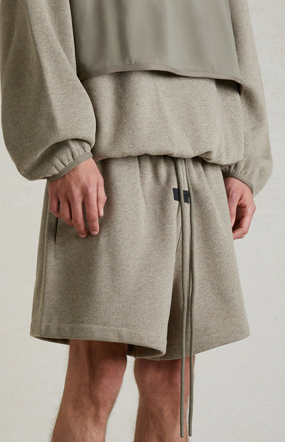 ESSENTIALS Fear Of God Heather Grey Sweat Shorts