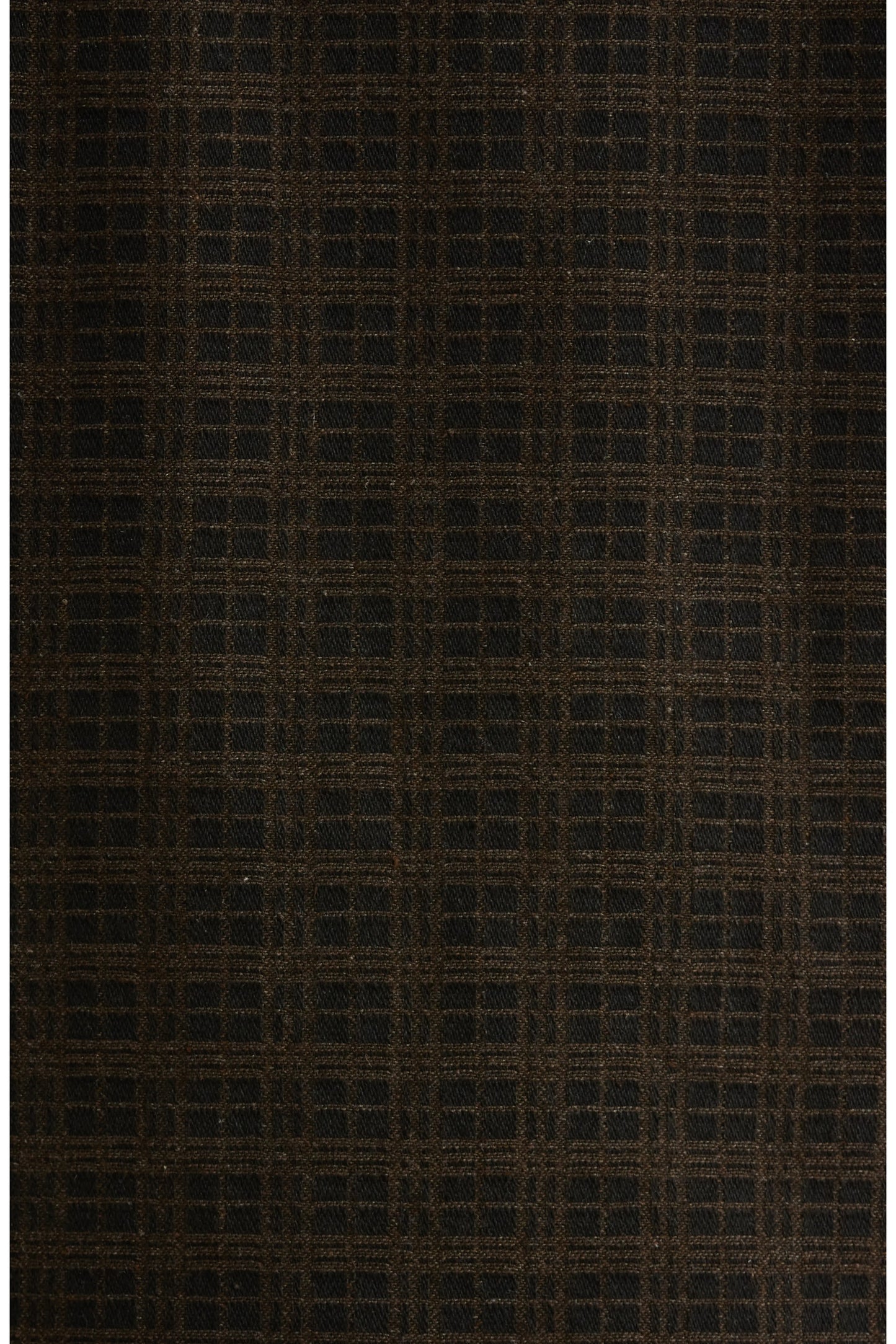 Pleasures Chaleco Denim Vest 'Brown Plaid'