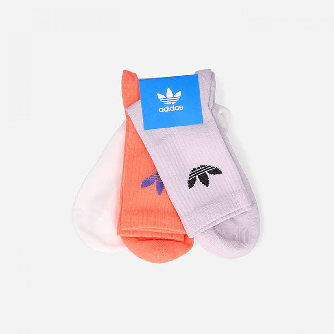 ADIDAS Mid Cut Chaussettes socks 3 PARES, medias