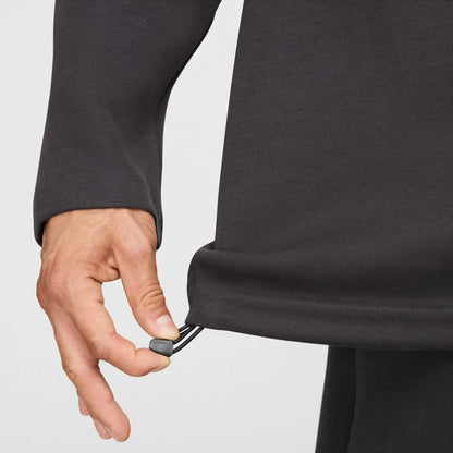 NIKE Tech FLC Polo Oversized in Black