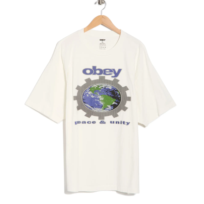 Obey "Peace & unity" Cotton Graphic